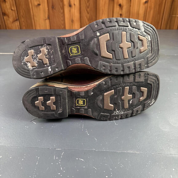 Dan Post Boots Journeyman Waterproof Comp Toe Work Men's Brown size 11 D - Picture 10 of 10